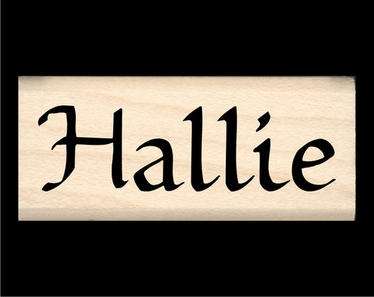 Hallie Name Stamp