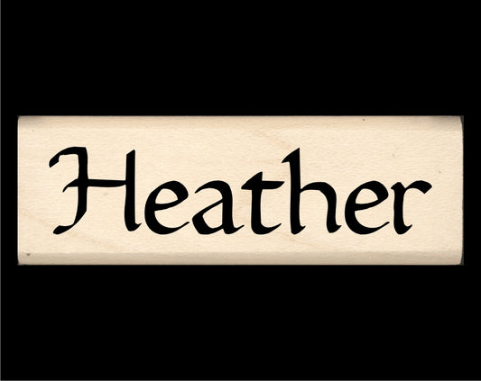 Heather Name Stamp