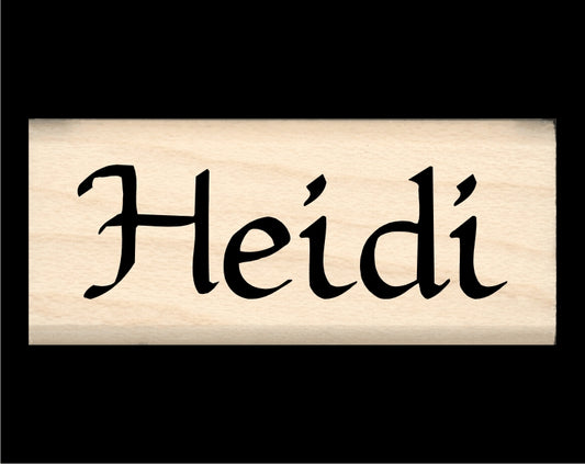 Heidi Name Stamp