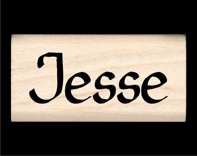Jesse Names Cursive Jesse Name Stamp – Stamps by Impression