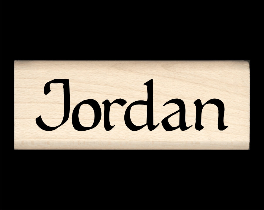 Jordan Name Stamp