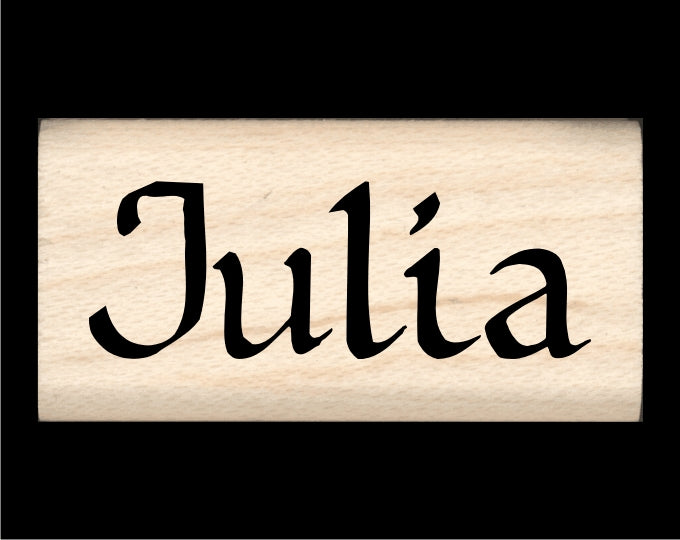 Julia Name Stamp