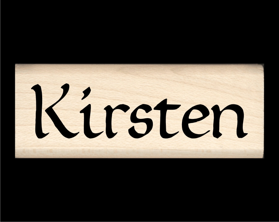 Kirsten Name Stamp