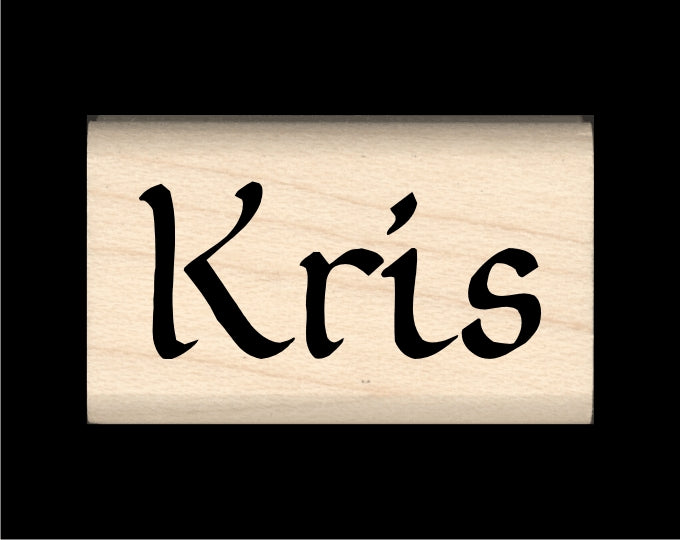 Kris Name Stamp