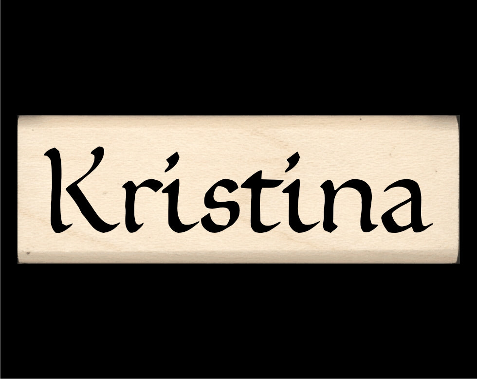Kristina Name Stamp