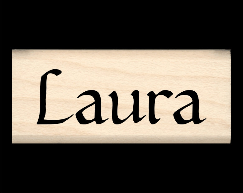 Laura Name Stamp