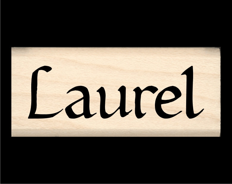 Laurel Name Stamp
