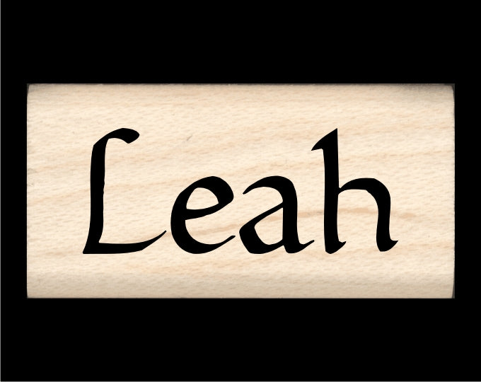 Leah Name Stamp – Stamps by Impression