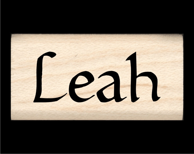 Leah Name Stamp