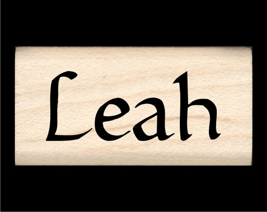 Leah Name Stamp
