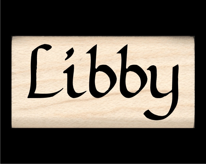 Libby Name Stamp