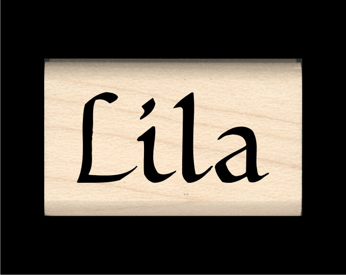 Lila Name Stamp
