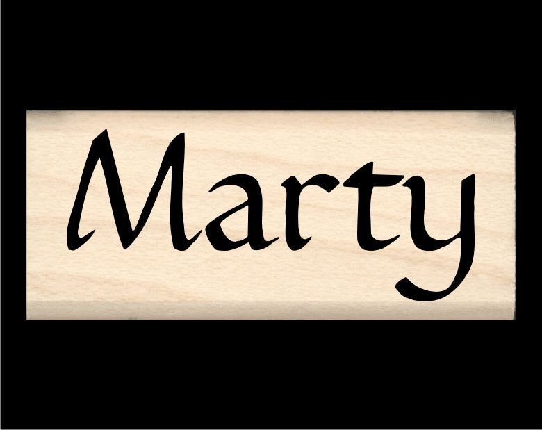 Marty Name Stamp
