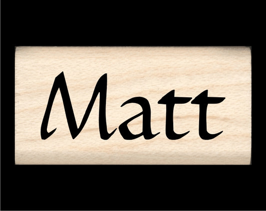 Matt Name Stamp