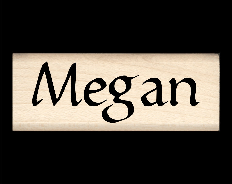 Megan Name Stamp