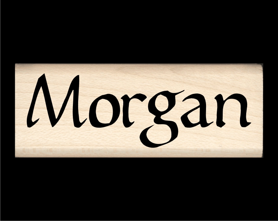 Morgan Name Sign Morgan Name Stamp – Stamps by Impression