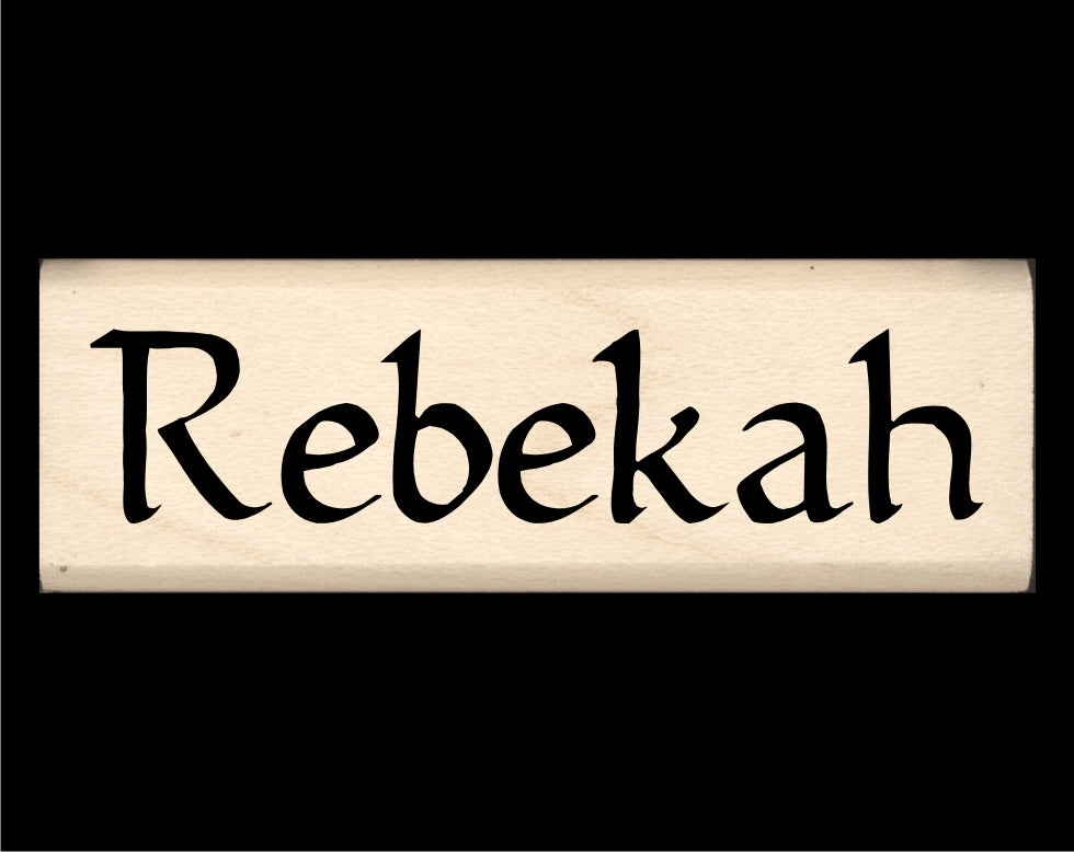 Rebekah Name Stamp
