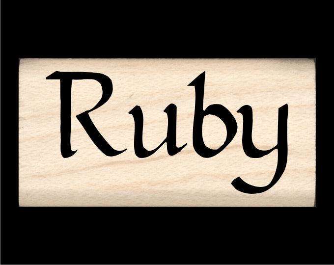Ruby Name Stamp