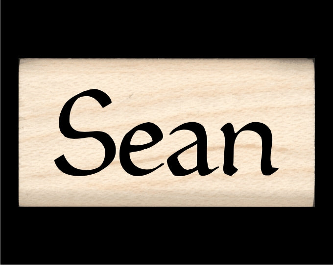 Sean Name Lettering Sean Name Stamp – Stamps by Impression