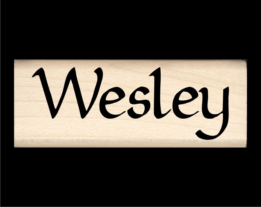 Wesley Name Stamp