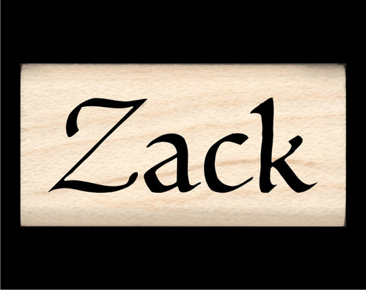 Zack Name Stamp